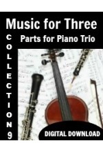 Music for Three - Mexican Hat Dance from Collection No. 9 - Set of Parts for Piano Trio